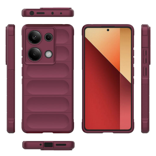 Kuori Xiaomi Poco X6 / Redmi Note 13 Pro 5G:lle, Techsuit, Magic Shield, Punainen