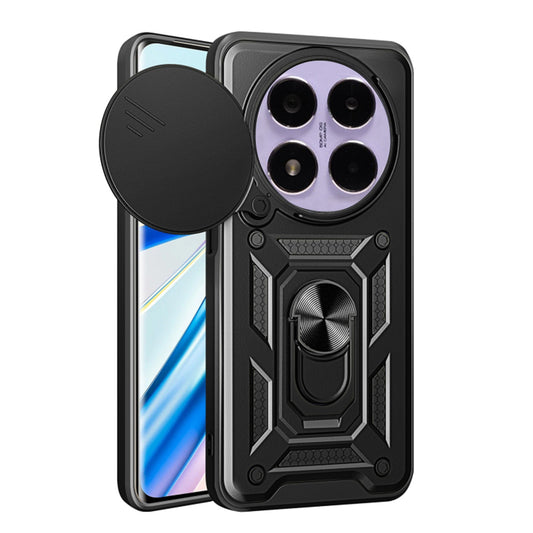 Kuori Xiaomi Poco X7 / Note 14 Pro 5G:lle, Techsuit, CamShield, Musta