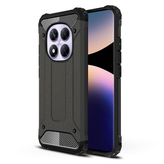 Kuori Xiaomi Poco X7 / Note 14 Pro 5G:lle, Techsuit, Hybrid Armor, Musta
