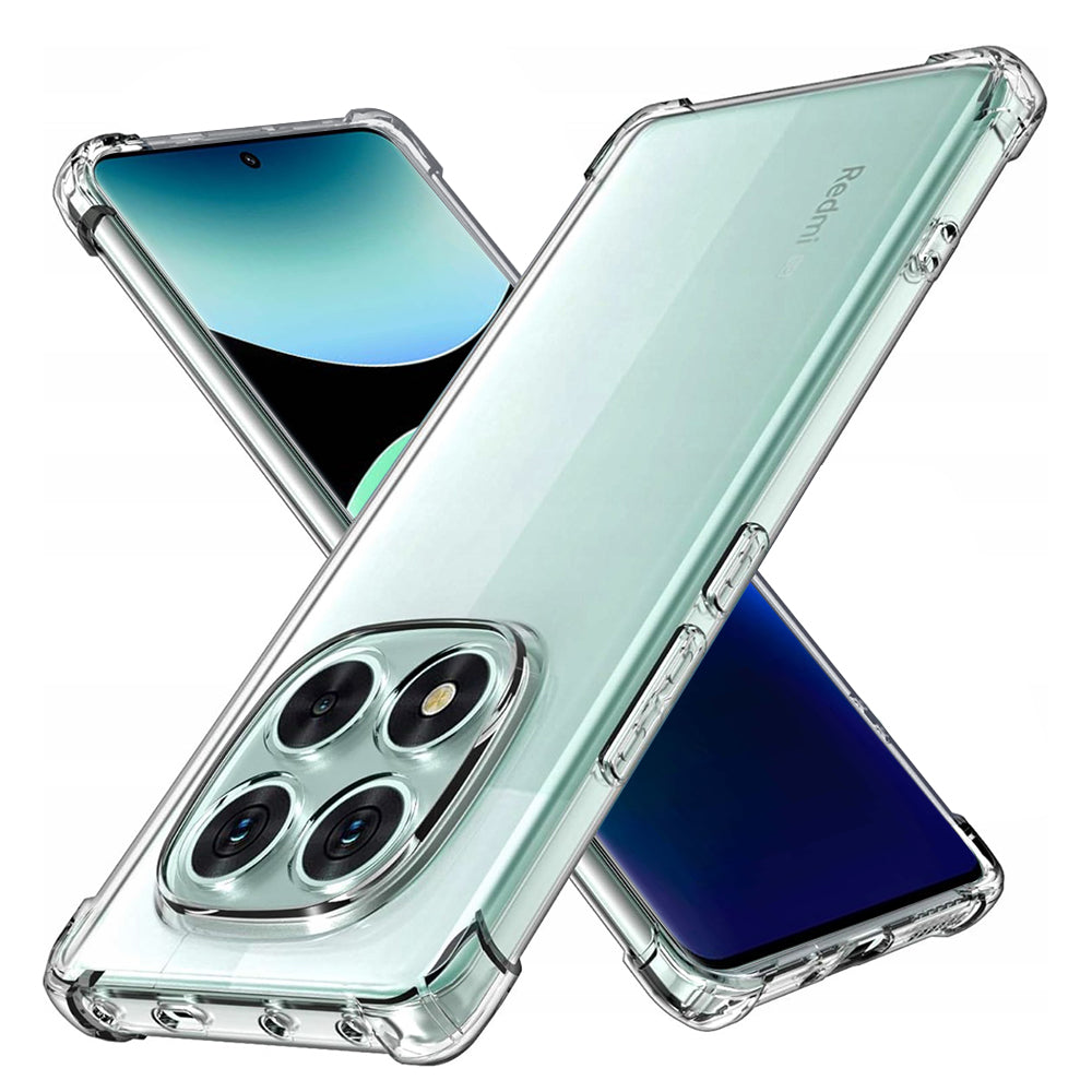 Case for Xiaomi Poco X7 / Note 14 Pro 5G, Techsuit, Shockproof Clear, Transparent