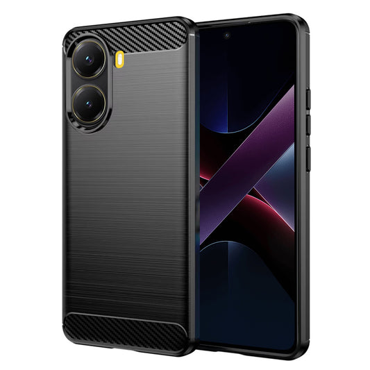 Kuori Xiaomi Poco X7 Pro:lle, Techsuit, Hiili, Musta