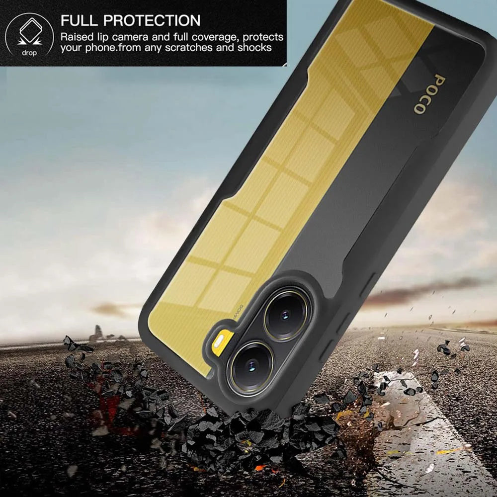 Case for Xiaomi Poco X7 Pro, Techsuit, ColorVerse 360, Blue