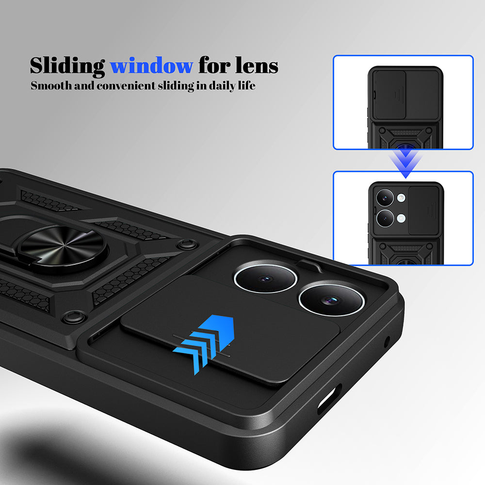 Suojakotelo Xiaomi Poco X8 Pro Max, Techsuit, CamShield, Sininen