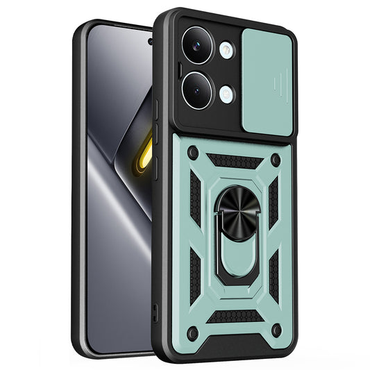 Kuori Xiaomi Poco X8 Pro Max:lle, Techsuit, CamShield, Vihreä