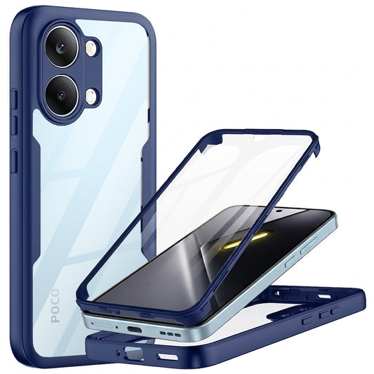 Kuori Xiaomi Poco X8 Pro Maxille, Techsuit, ColorVerse 360, Sininen