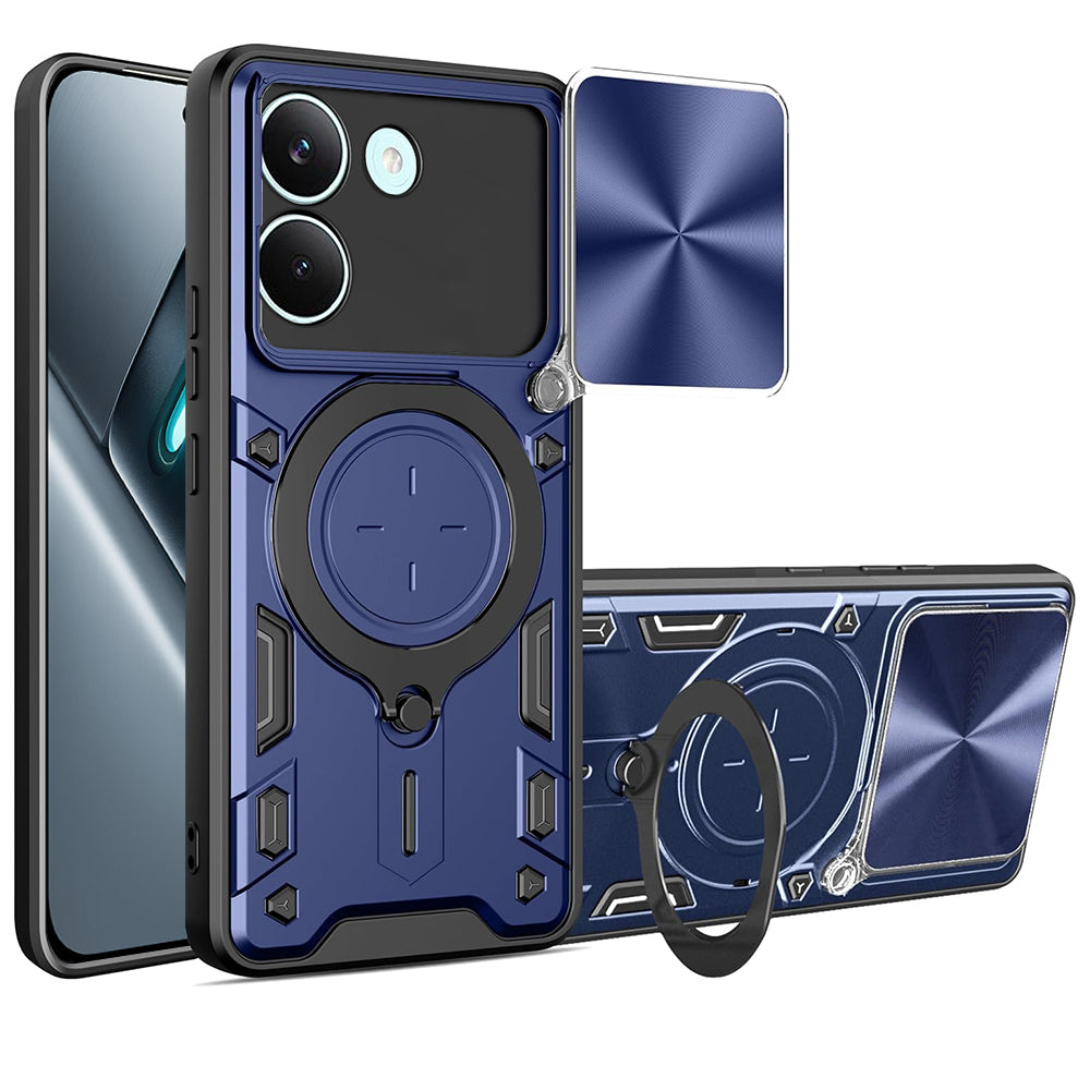 Suojakotelo Xiaomi Poco X8 Prolle, Techsuit, CamGuard Pro, Sininen