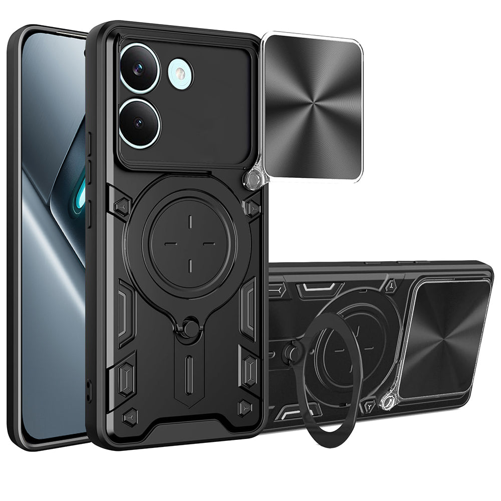 Suojakotelo Xiaomi Poco X8 Prolle, Techsuit, CamGuard Pro, Musta