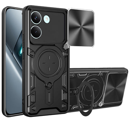 Suojakotelo Xiaomi Poco X8 Prolle, Techsuit, CamGuard Pro, Musta