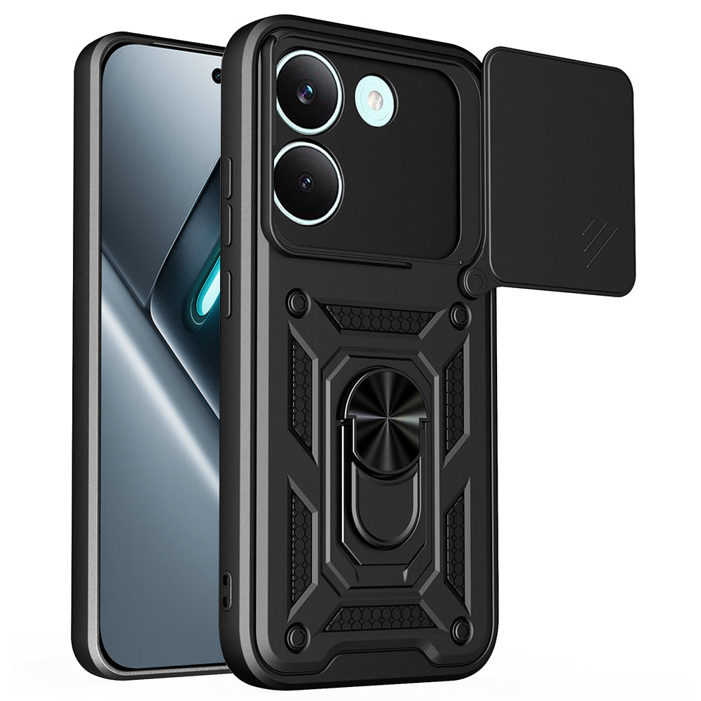Suojakotelo Xiaomi Poco X8 Prolle, Techsuit, CamShield, Musta
