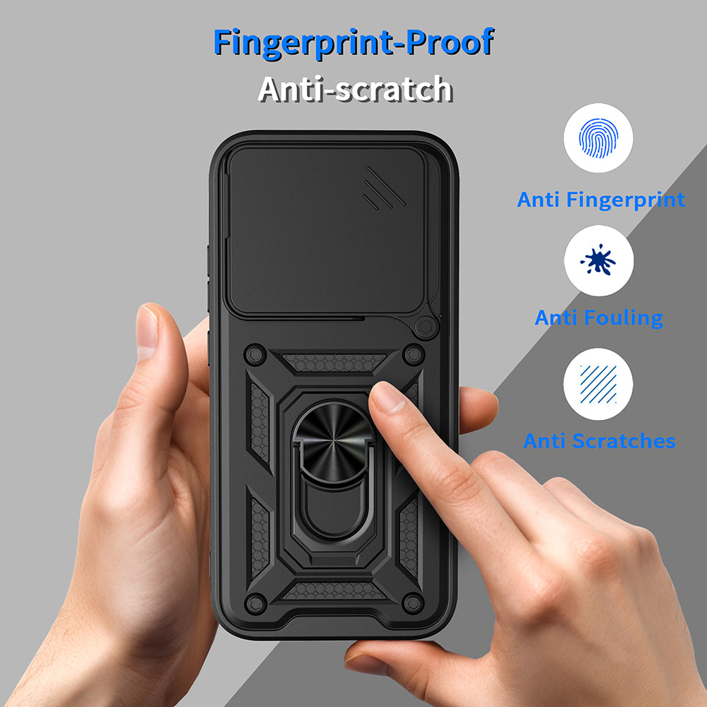 Suojakotelo Xiaomi Poco X8 Prolle, Techsuit, CamShield, Musta