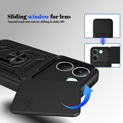 Suojakotelo Xiaomi Poco X8 Prolle, Techsuit, CamShield, Musta