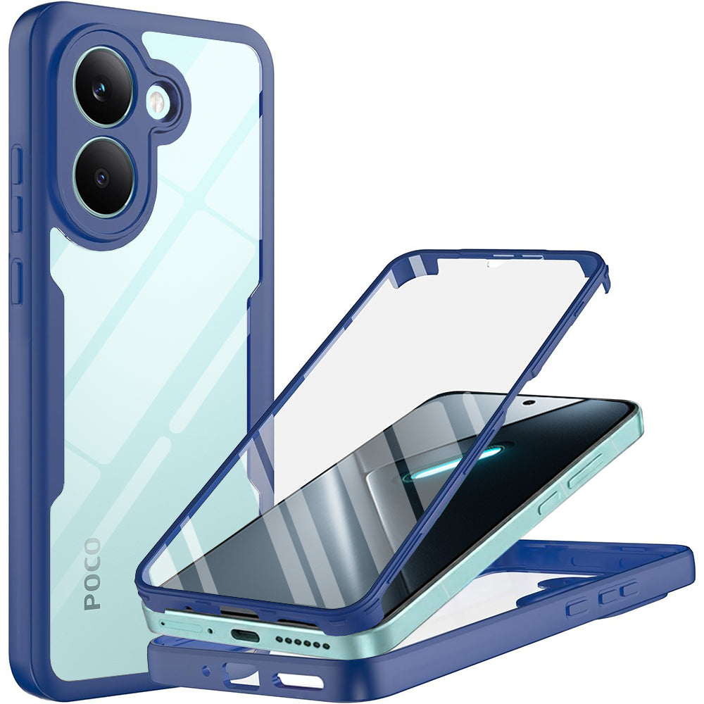 Kuori Xiaomi Poco X8 Pro:lle, Techsuit, ColorVerse 360, Sininen