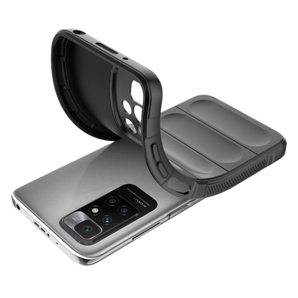 Kuori Xiaomi Redmi 10 2022 / 10 (2021), Techsuit, Magic Shield, Musta