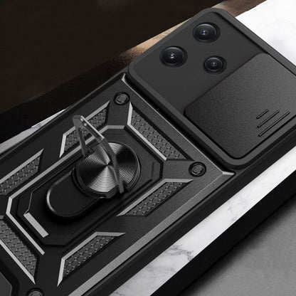 Case for Xiaomi Redmi 12 5G, Techsuit, CamShield, Black