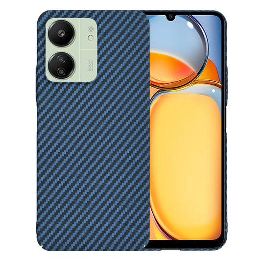 Kuori Xiaomi Redmi 13C 5G / 13C / Poco C65:lle, Techsuit, Carbonite FiberShell, turkoosi