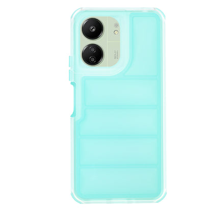 Case for Xiaomi Redmi 13C 5G / 13C / Poco C65, Techsuit, Wave Shield, Turquoise