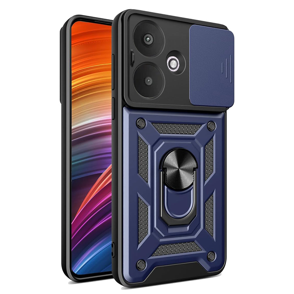 Case for Xiaomi Redmi 13C 5G, Techsuit, CamShield, Blue