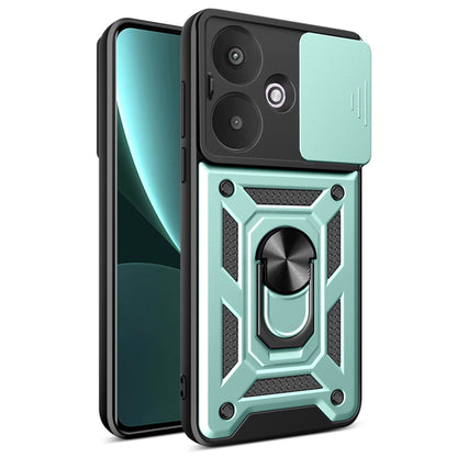 Kuori Xiaomi Redmi 13C 5G:lle, Techsuit, CamShield, Vihreä