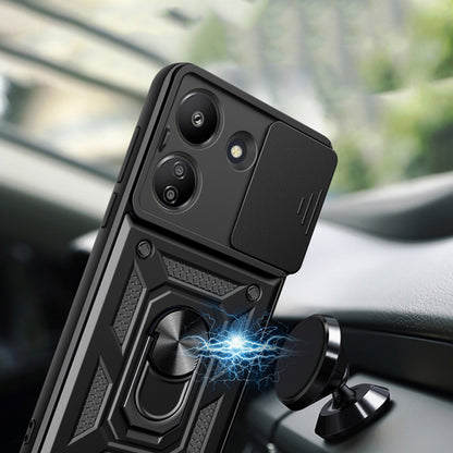 Kuori Xiaomi Redmi 13C 5G:lle, Techsuit, CamShield, Vihreä