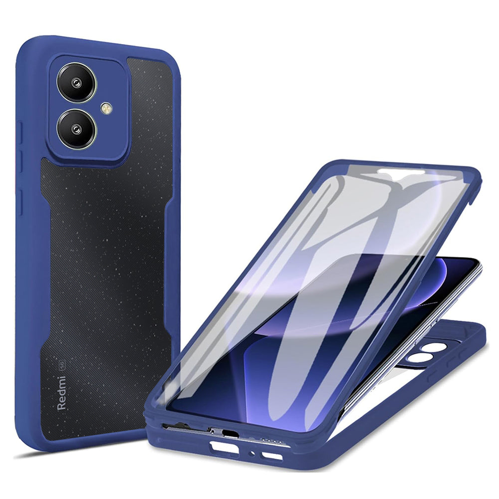 Kuori Xiaomi Redmi 13C 5G:lle, Techsuit, ColorVerse 360, Sininen