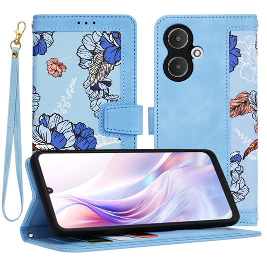 Kuori Xiaomi Redmi 13C 5G:lle, Techsuit, FlipCraft, Sininen