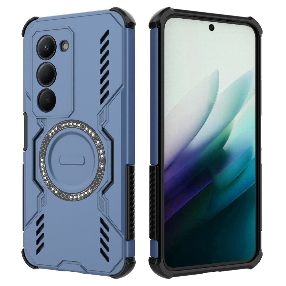 Suojakotelo Xiaomi Redmi 15 5G / 15 4G, Techsuit, ArmorMag, Sininen