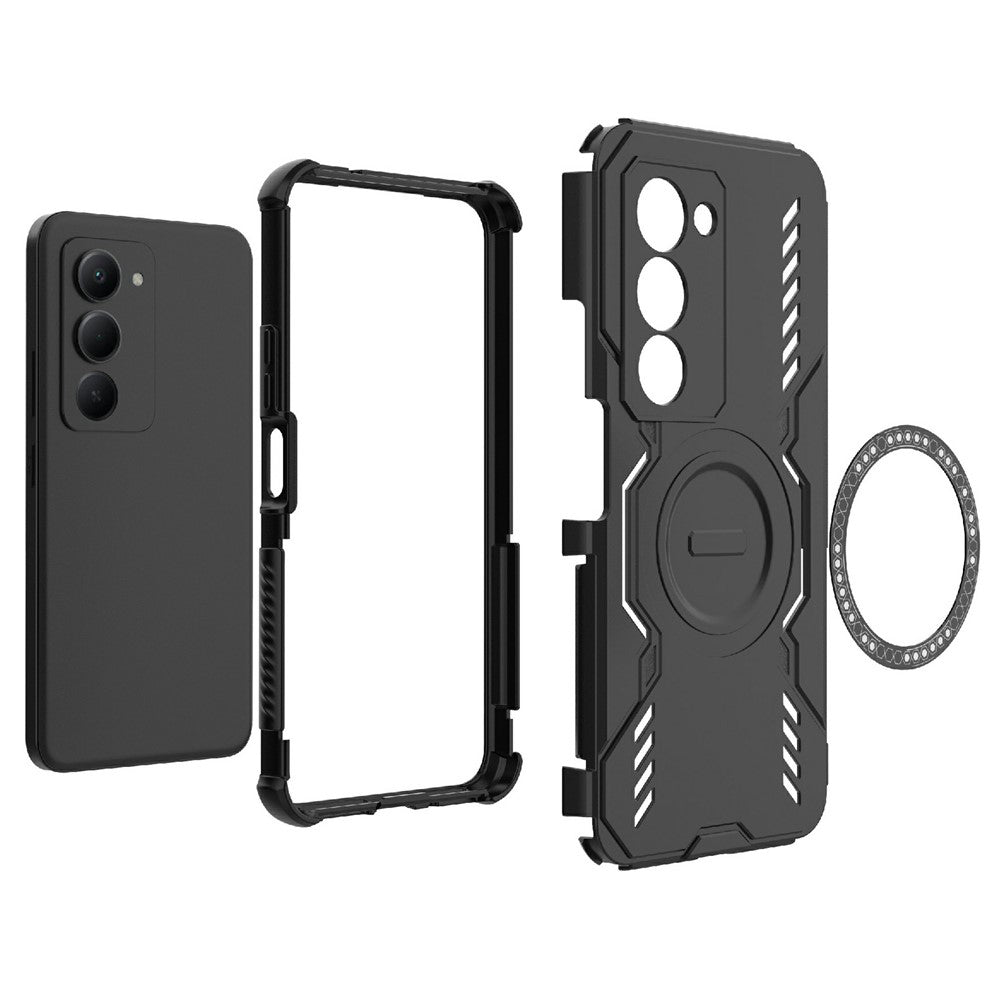 Suojakotelo Xiaomi Redmi 15 5G / 15 4G, Techsuit, ArmorMag, Sininen