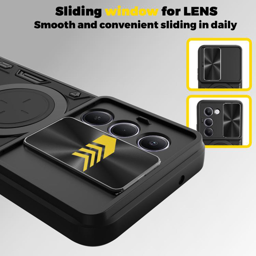 Suojakotelo Xiaomi Redmi 15 5G / 15 4G, Techsuit, CamGuard Pro, Vaaleanpunainen