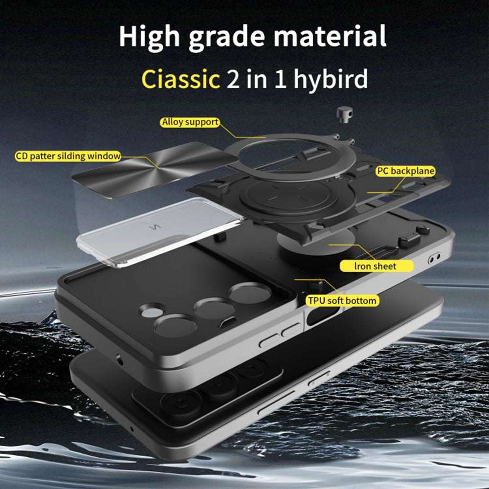 Suojakotelo Xiaomi Redmi 15 5G / 15 4G, Techsuit, CamGuard Pro, Vaaleanpunainen