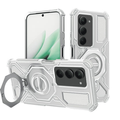 Suojakotelo Xiaomi Redmi 15 5G / 15 4G, Techsuit, Carbon Shield Pro, Valkoinen