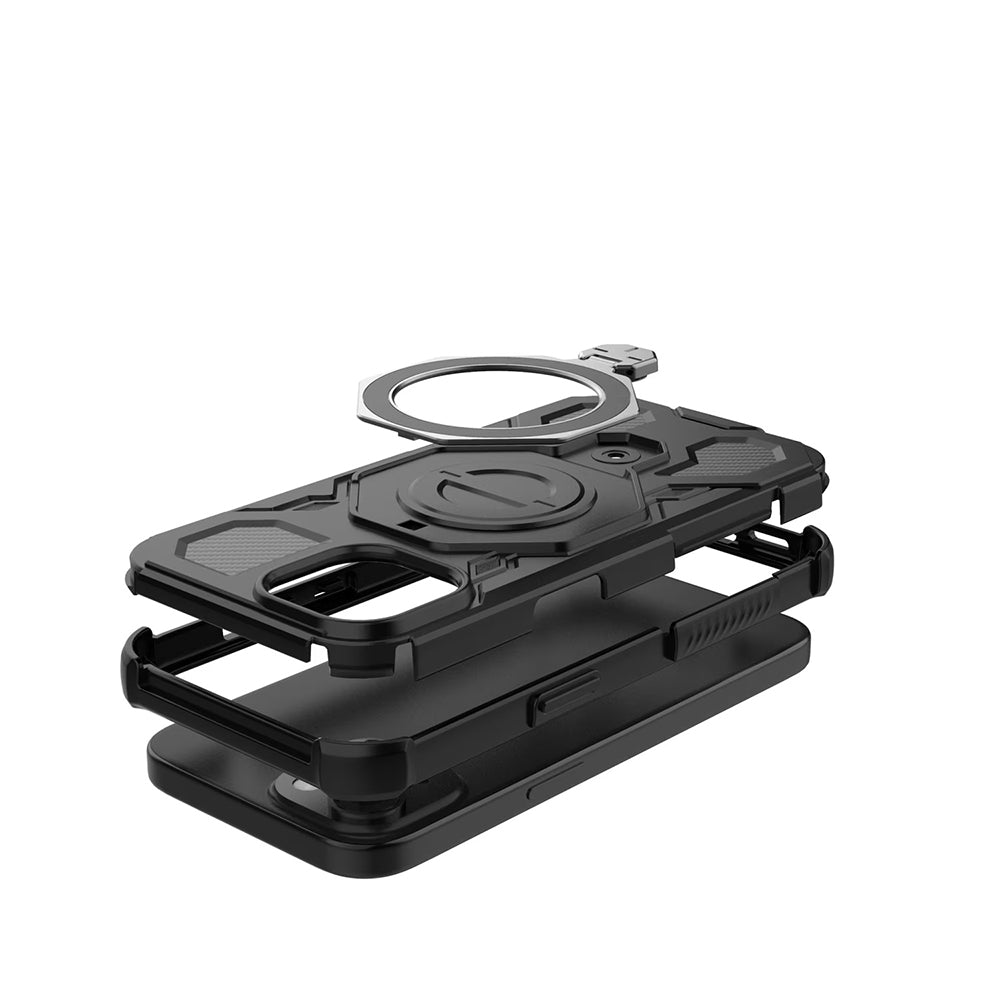 Suojakotelo Xiaomi Redmi 15 5G / 15 4G, Techsuit, Carbon Shield Pro, Violetti