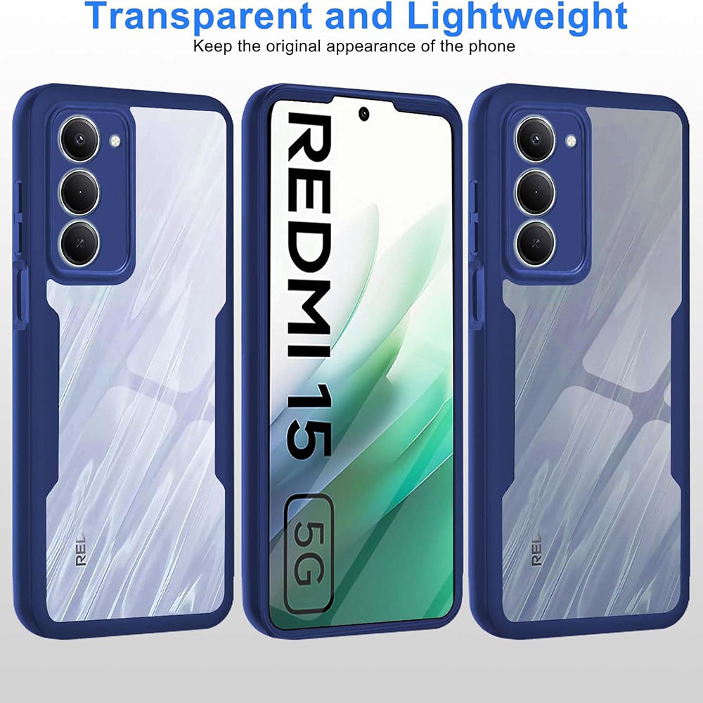 Kuori Xiaomi Redmi 15 5G / 15 4G:lle, Techsuit, ColorVerse 360, Sininen