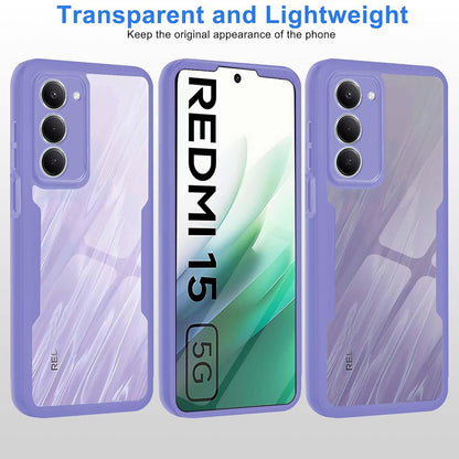 Case for Xiaomi Redmi 15 5G / 15 4G, Techsuit, ColorVerse 360, Purple