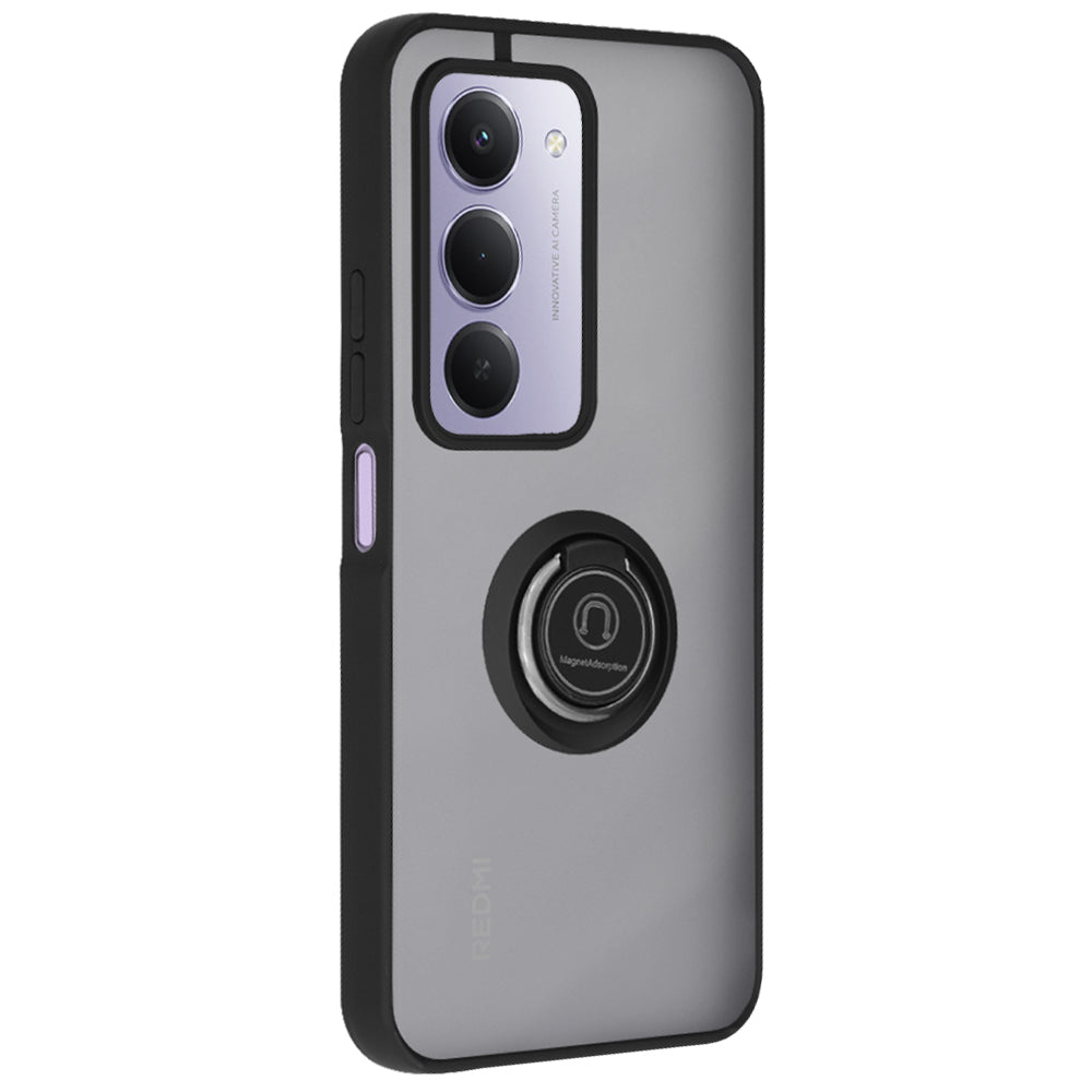 Suojakotelo Xiaomi Redmi 15 5G / 15 4G, Techsuit, Glinth, Musta