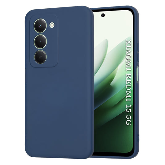Kuori Xiaomi Redmi 15 5G / 15 4G:lle, Techsuit, SoftFlex, Laivastonsininen