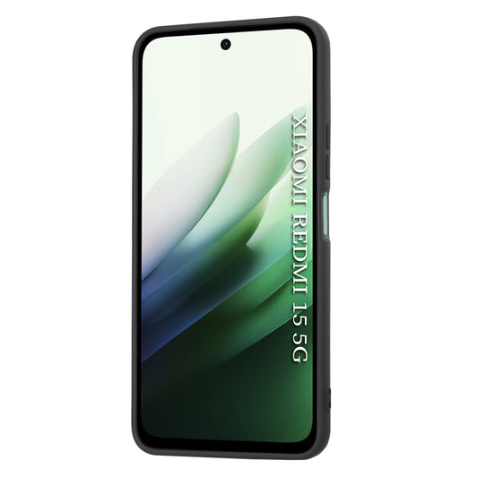 Kuori Xiaomi Redmi 15 5G / 15 4G:lle, Techsuit, SoftFlex, Musta