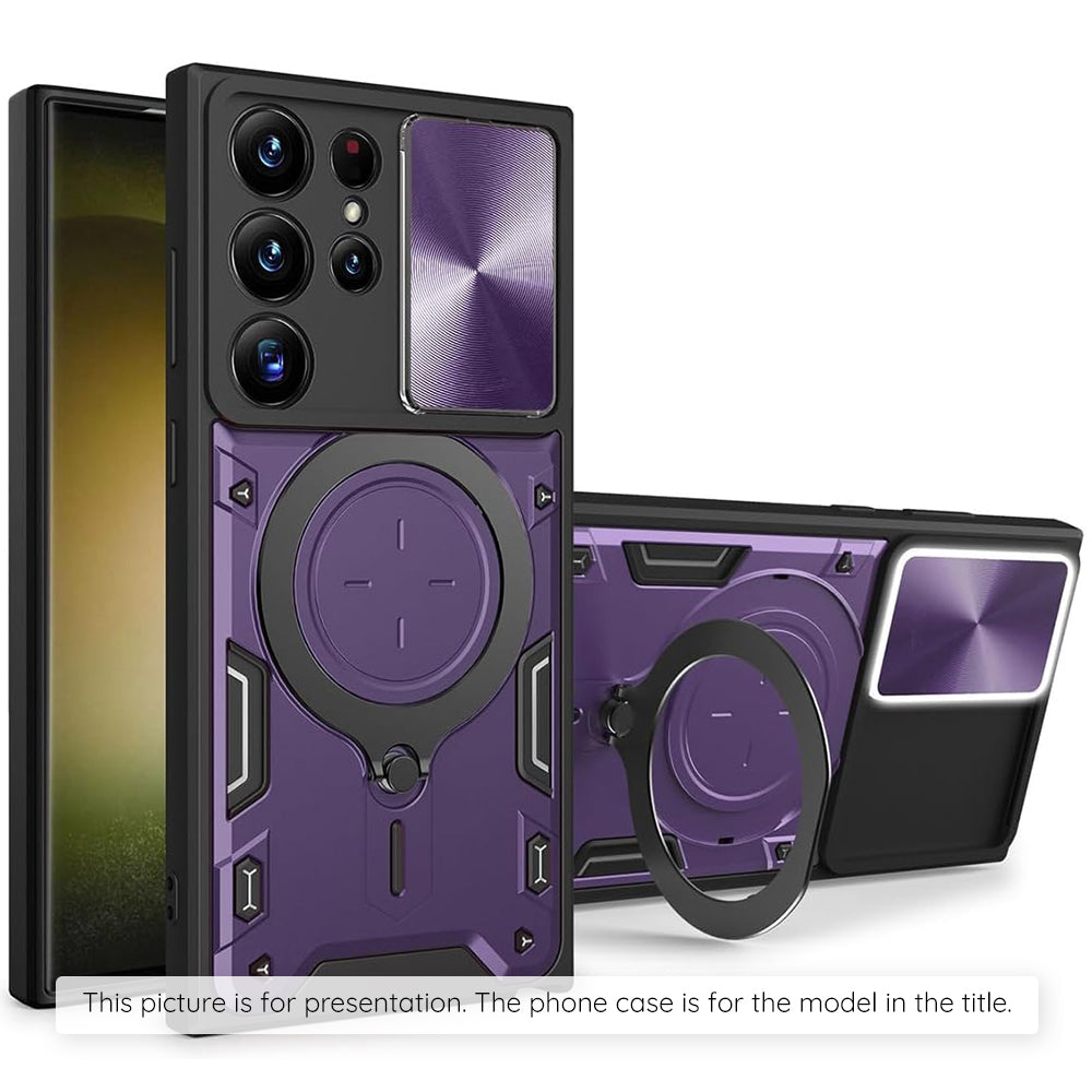 Kuori Xiaomi Redmi 15C 5G / 15C 4G:lle, Techsuit, CamGuard Pro, Violetti