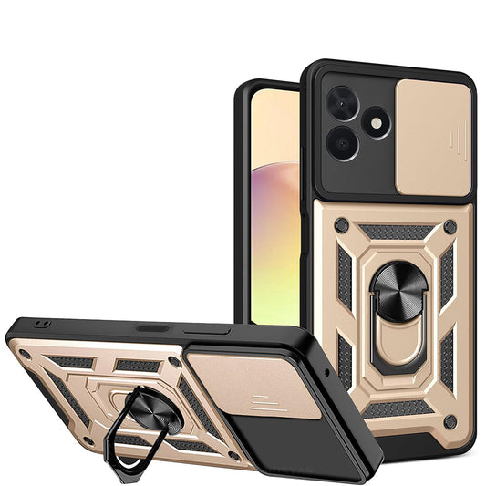 Kuori Xiaomi Redmi 15C 5G / 15C 4G:lle, Techsuit, CamShield, Kultainen