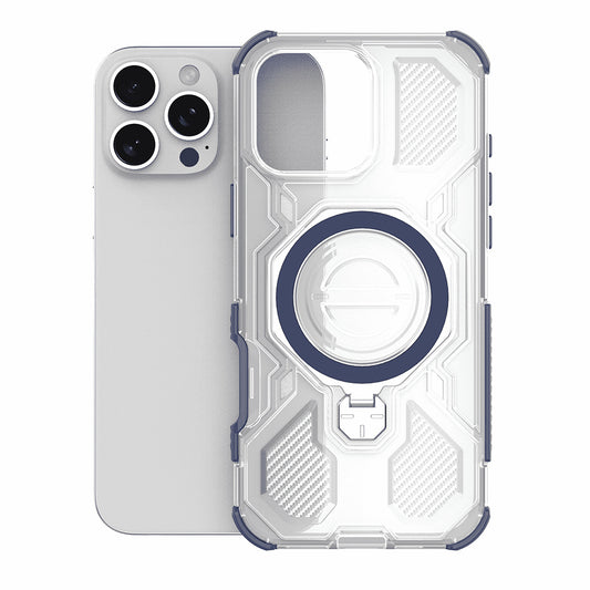 Kuori Xiaomi Redmi 15C 5G / 15C 4G:lle, Techsuit, Carbon Shield Pro, Sininen