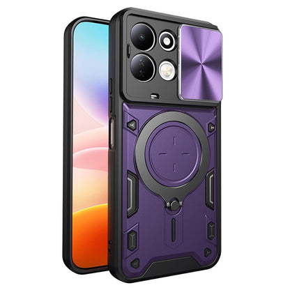Suojakuori Xiaomi Redmi 17 5G / 17 4G -puhelimelle, Techsuit CamGuard Pro, violetti