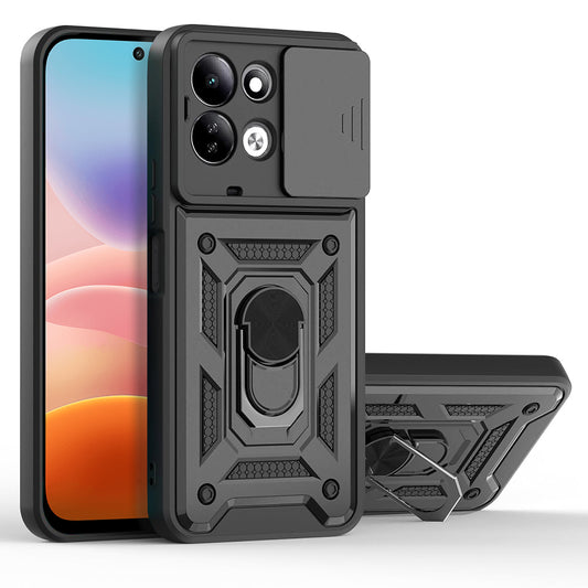 Kuori Xiaomi Redmi 17 5G / 17 4G:lle, Techsuit, CamShield, Musta