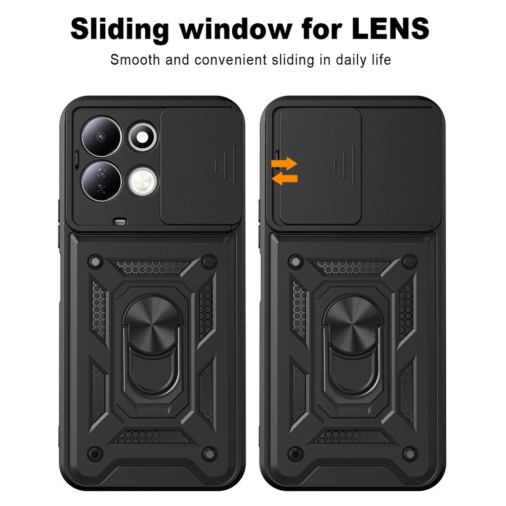 Kuori Xiaomi Redmi 17 5G / 17 4G:lle, Techsuit, CamShield, vaaleanpunakultainen