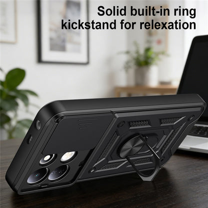 Kuori Xiaomi Redmi 17 5G / 17 4G:lle, Techsuit, CamShield, vaaleanpunakultainen