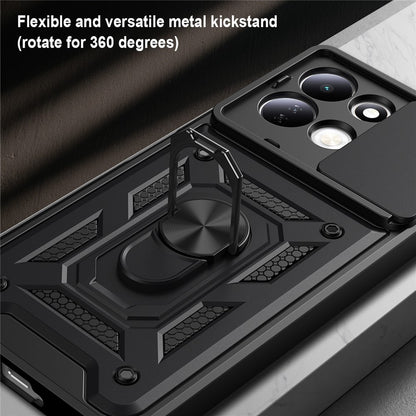 Kuori Xiaomi Redmi 17 5G / 17 4G:lle, Techsuit, CamShield, vaaleanpunakultainen