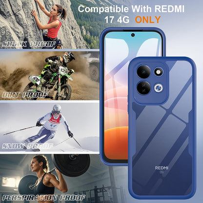 Kuori Xiaomi Redmi 17 5G / 17 4G:lle, Techsuit, ColorVerse 360, Sininen