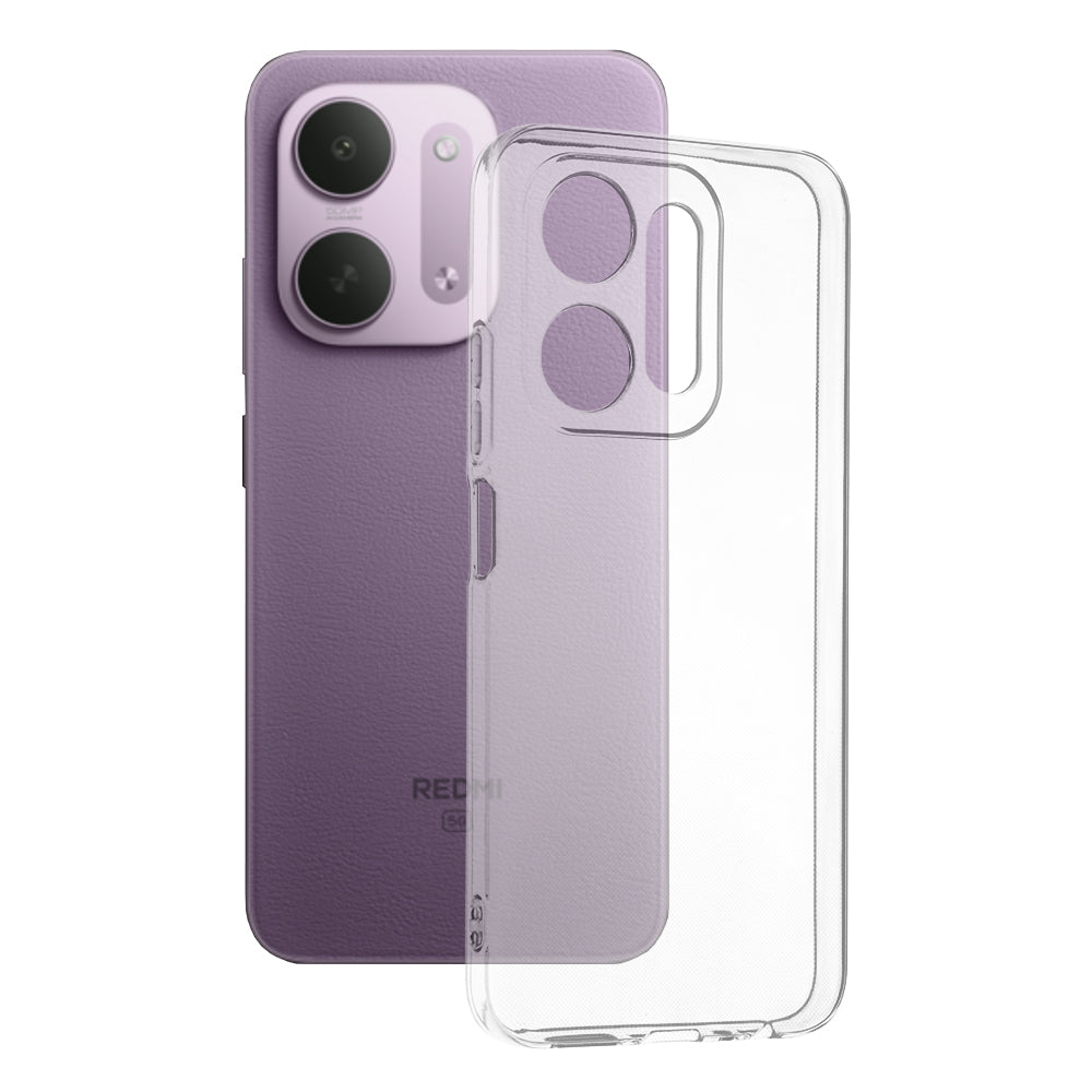 Kuori Xiaomi Redmi 17C 5G:lle, Techsuit, Kirkas, Läpinäkyvä