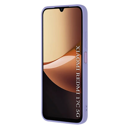Suojakuori Xiaomi Redmi 17C 5G -puhelimelle, Techsuit SoftFlex, vaaleanvioletti