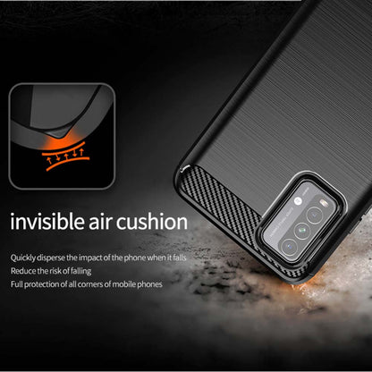 Kuori Xiaomi Redmi 9 Power / 9T:lle, Techsuit, Hiili, Musta