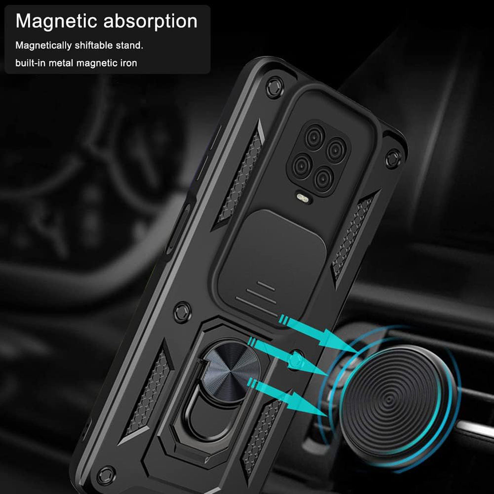 Case for Xiaomi Redmi 9C NFC / 9C, Techsuit, CamShield, Black