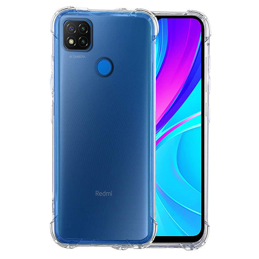 Kuori Xiaomi Redmi 9C NFC / 9C:lle, Techsuit, Iskunkestävä Kirkas, Läpinäkyvä